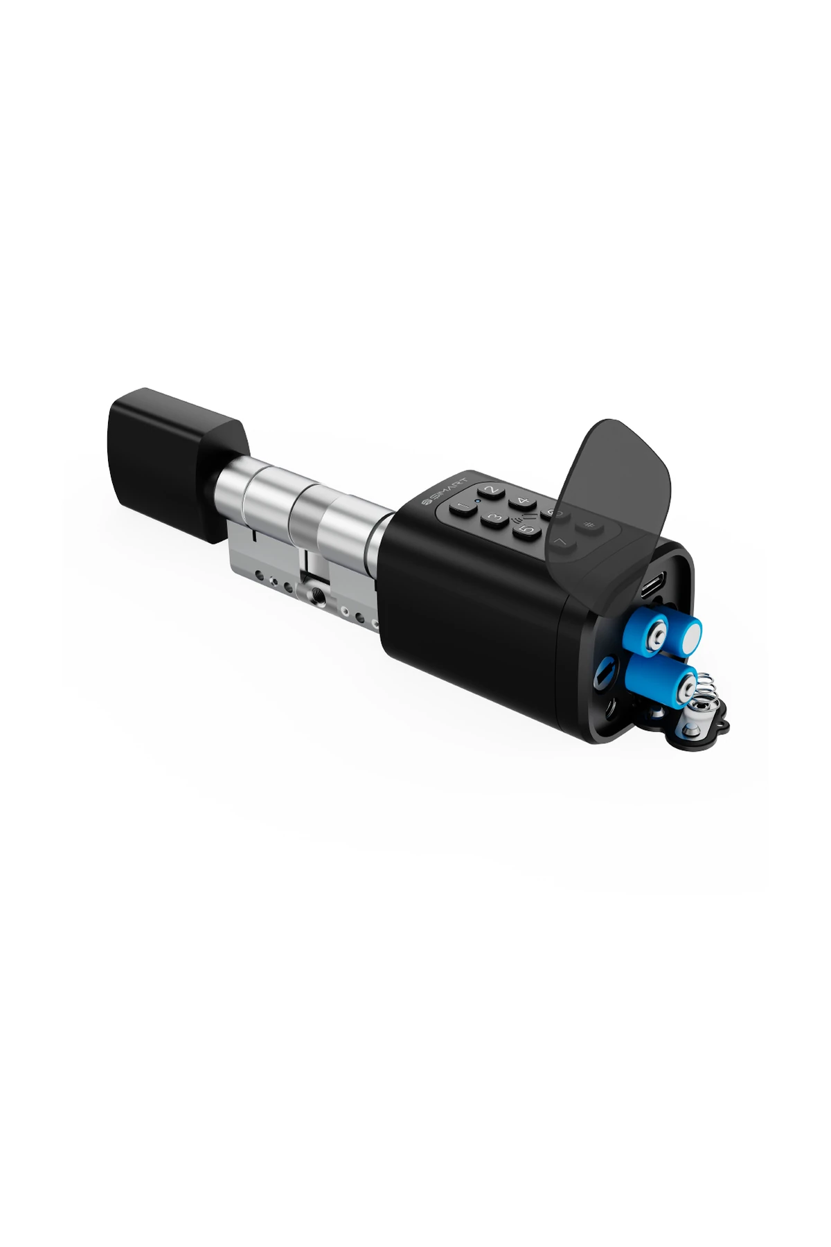 Akıllı Kapı Kilidi Parmak İzi, Şifre Kombinasyonu, Akıllı Kart, Fiziksel Anahtar ve Mobil Uygulama