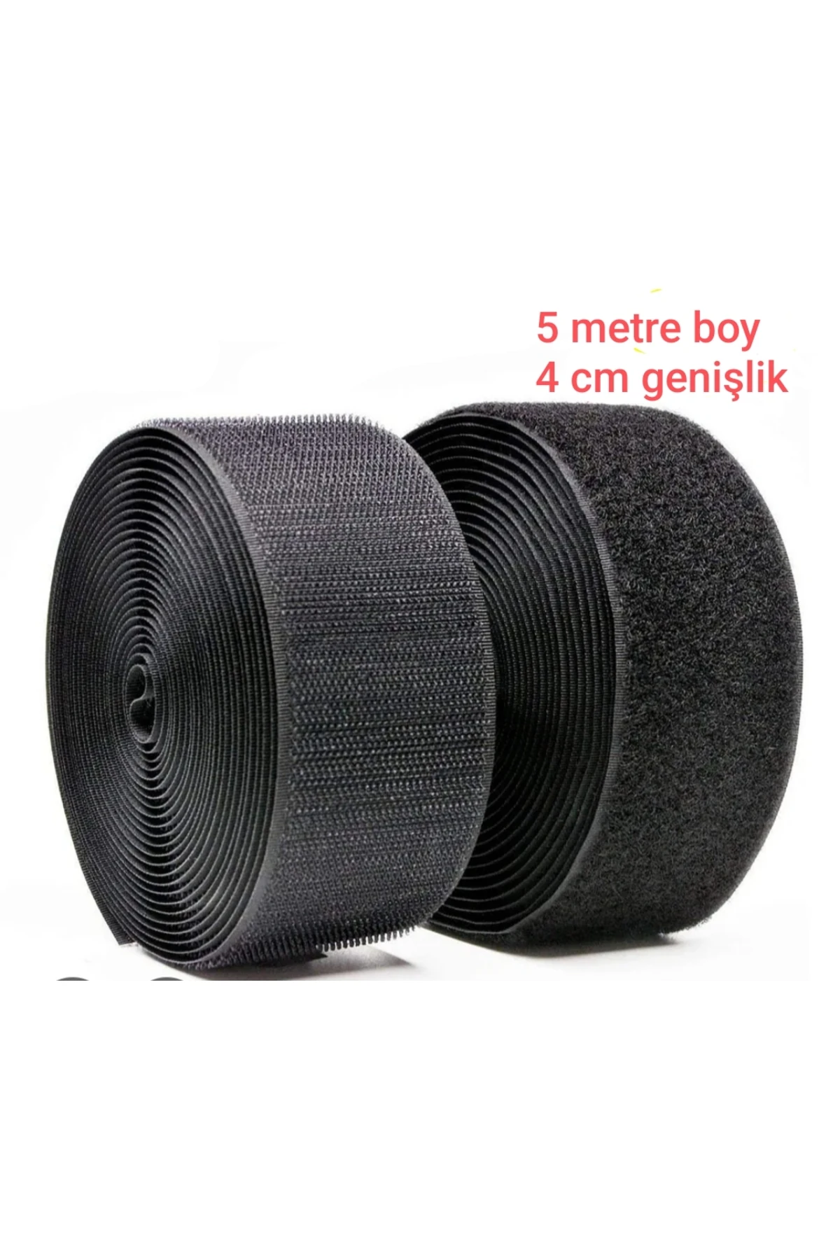 Cırt Cırtlı bant 5 metre 4 cm genişlik çift taraflı dikilebilir ürün