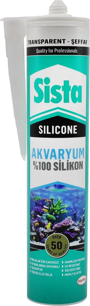 Extra Güçlü Akvaryum Silikonu Şeffaf 280 ml