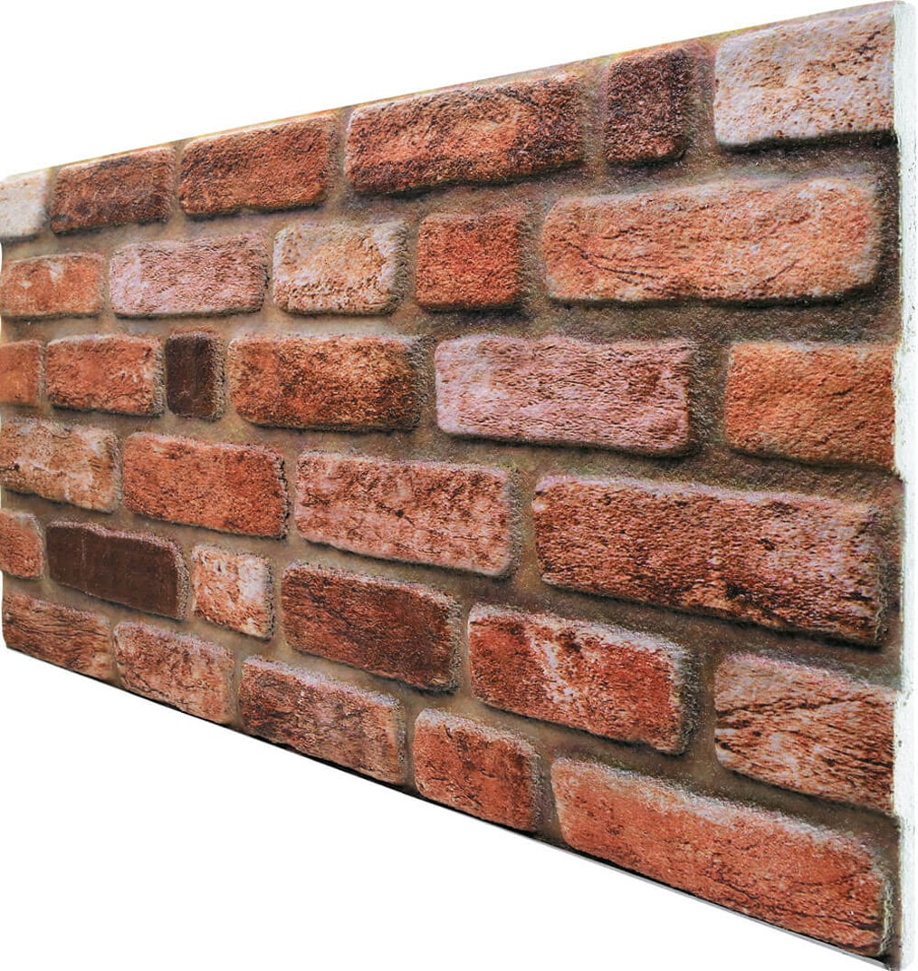 5 Adet (2,5m2) x Tuğla Desenli 3 Boyutlu Renkli Strafor Köpük Duvar Kaplama Paneli (BR-534)