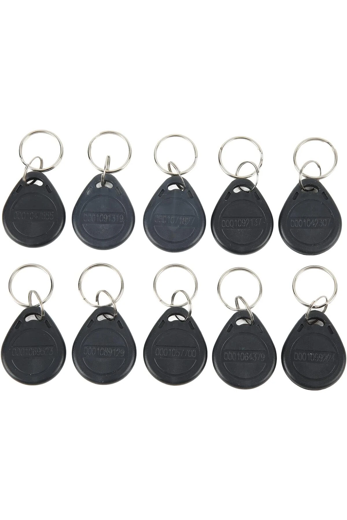 5 Adet Bina Giriş Kapıları Akıllı Kilit Için Çip Anahtar Keyfob Göstergeç Boncuk Anahtarlık