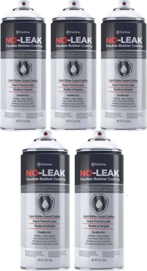 Noleak  5'li Paket Paket Su Izolasyon Sızıntı Onarım Spreyi Su Geçirmez