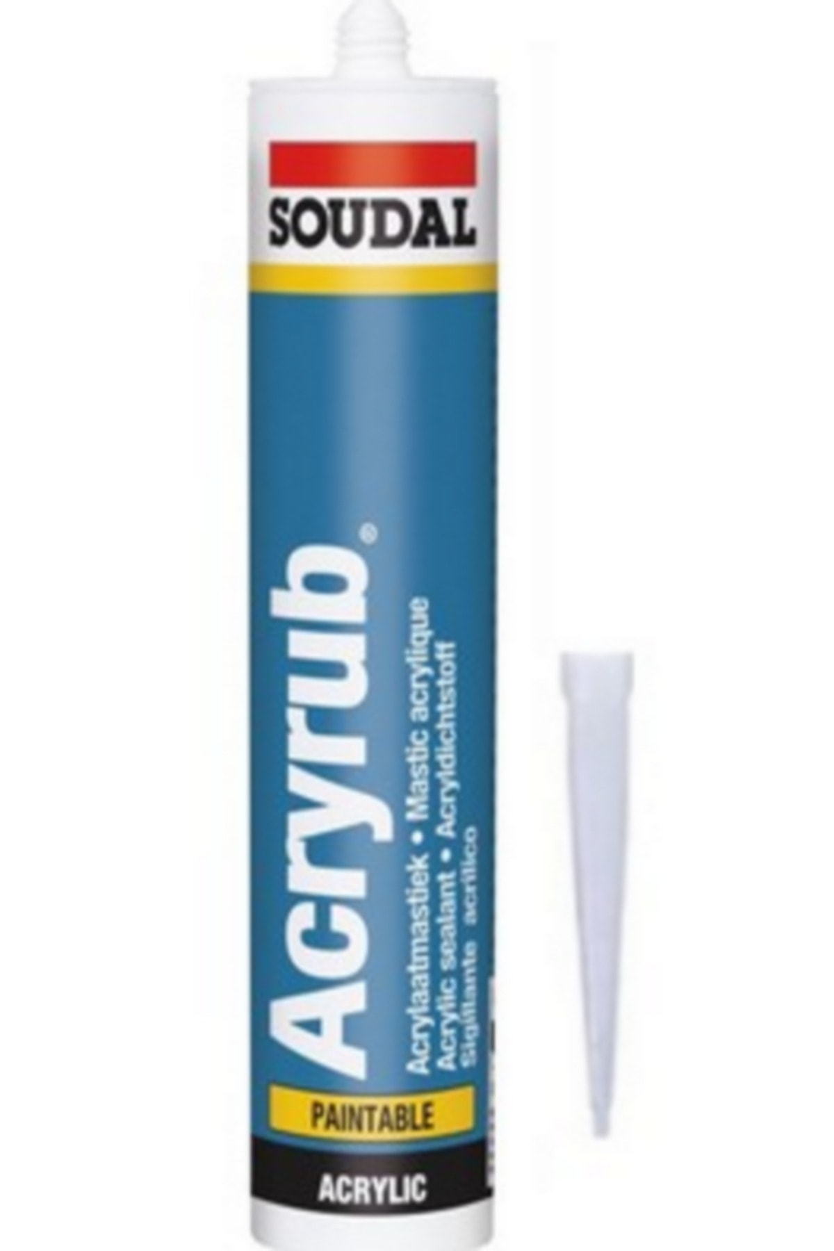 Acryrub Silikonize Akrilik Mastik 500 gr Beyaz