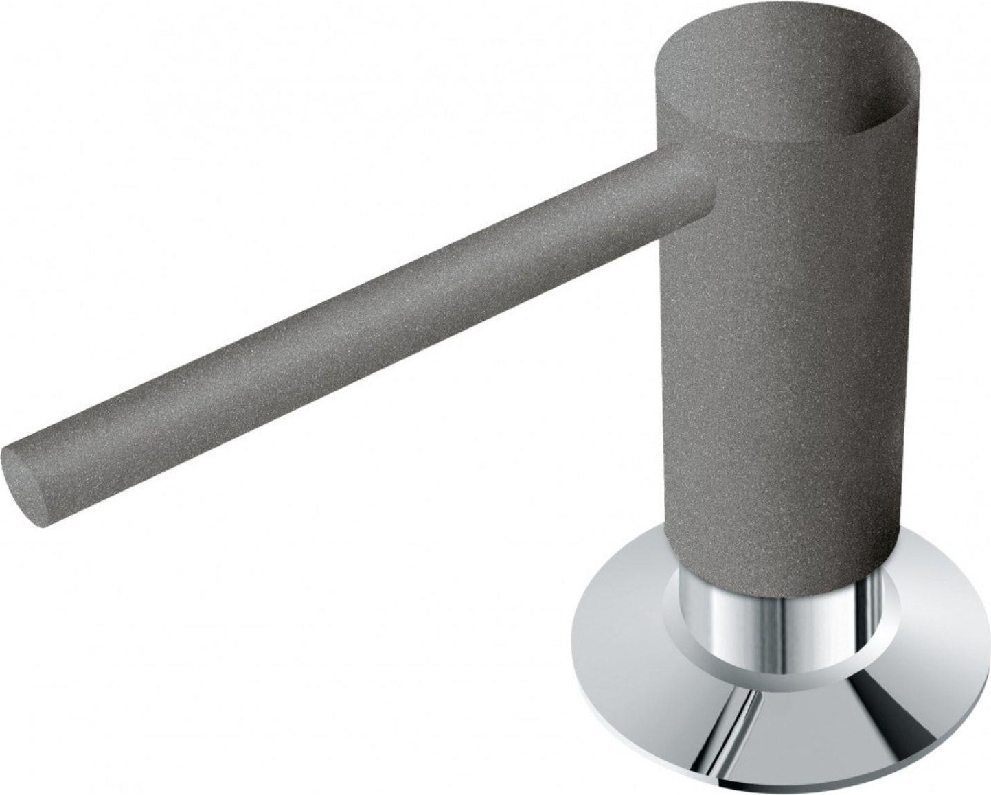 Maris Mrg 110-52 Granit Eviye-Active Plus Doccia 2.0 Armatür-Sıvı Sabunluk Üçlü Set Stone Grey