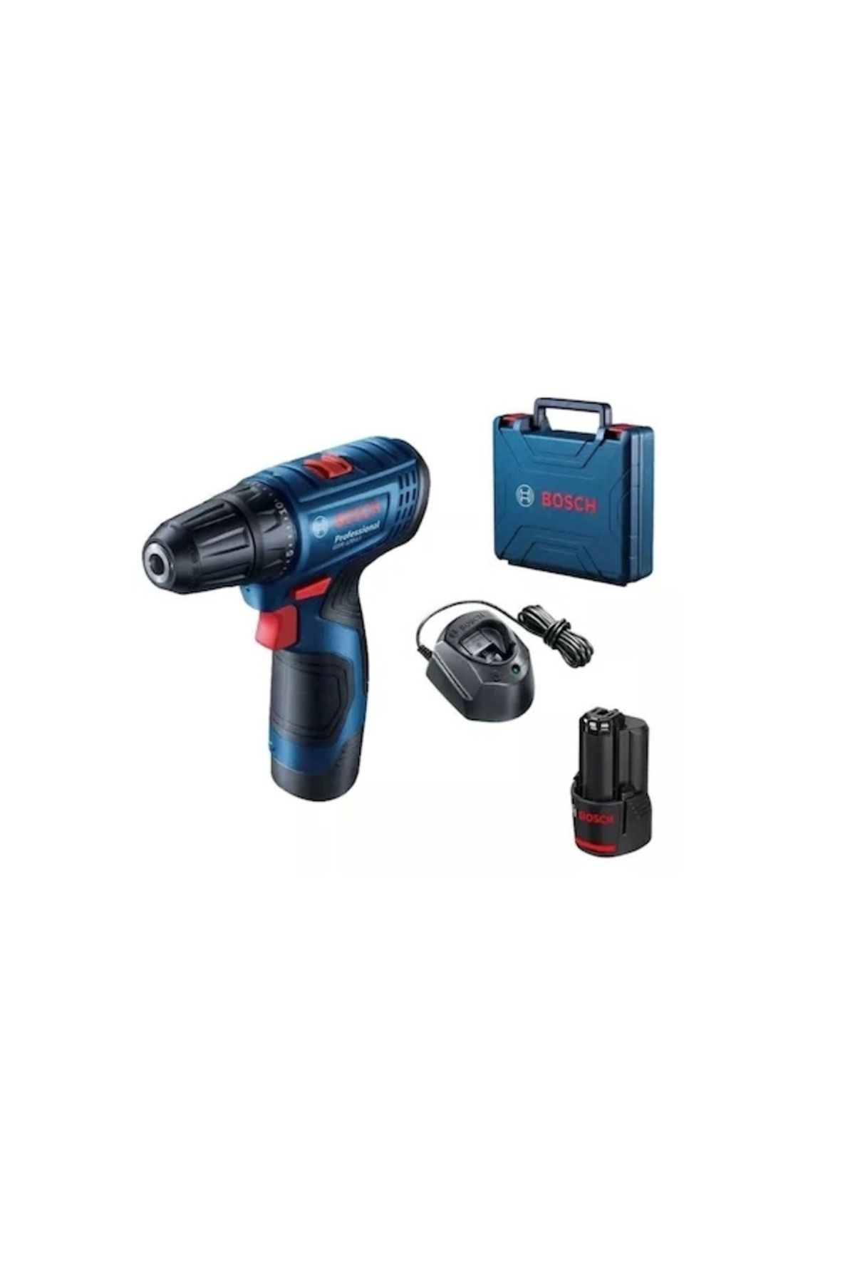 BOSCH Professional GSR 120-LI 2x2.0Ah Çift Akülü Delme/Vidalama Makinesi - 06019G8000