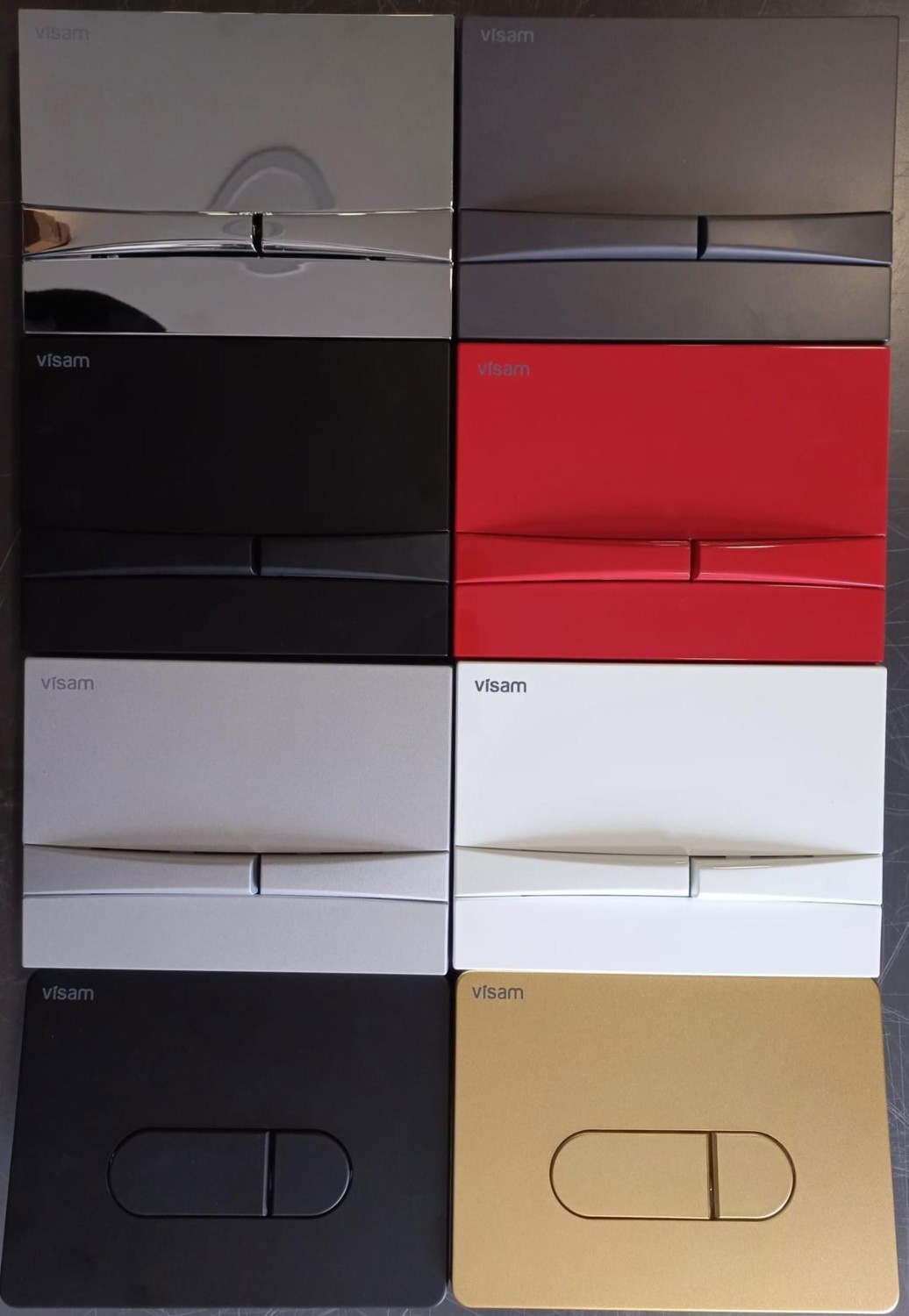 Siena Gömme Rezervuar Kumanda Paneli Mat Siyah (Black) 228-017