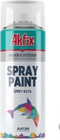 Akfix Sprey Boya Antrasit Gri RAL7016 400ML GW.300GR (SP423063)