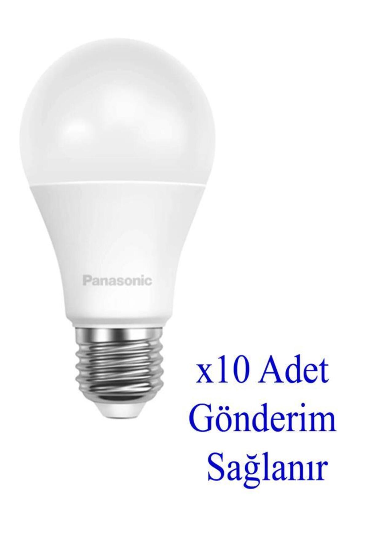 8,5W (60W) Led Ampul 2700K - Sarı Işık 10 Adet Tasarufflu Lamba