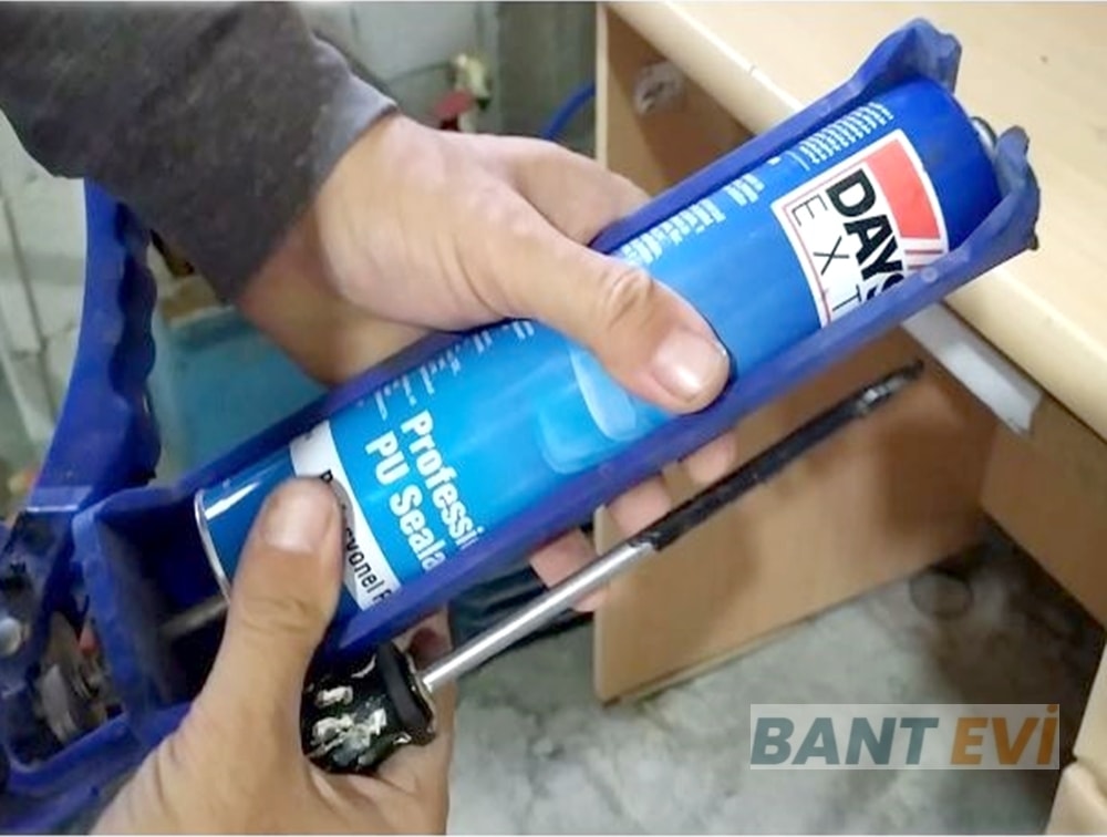 Silikon Gri 280 ml  Extra Profesyonel Pu Mastik  Yapıştırıcı