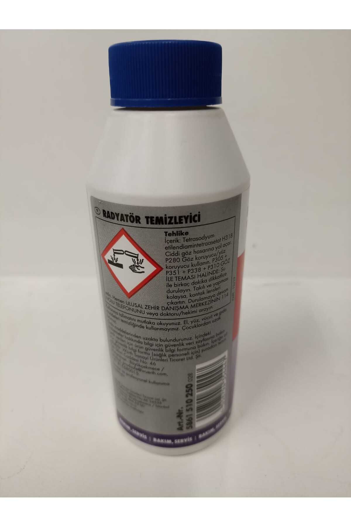 WÜRTH RADYATÖR TEMİZLEYİCİ 250 ML