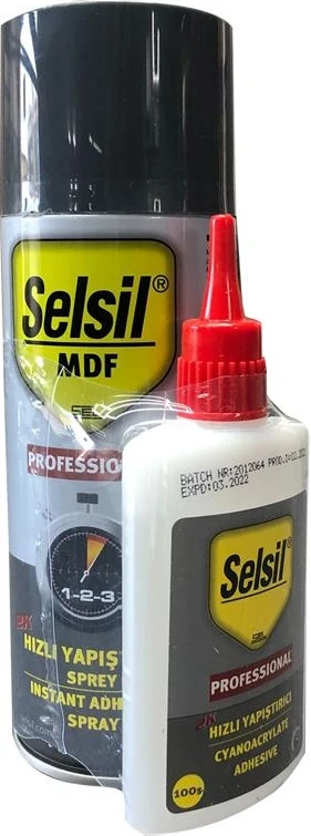 Ahşap Biblo Yapıştırıcı  Hızlı Yapıştırıcı 200 ml + 50 gr