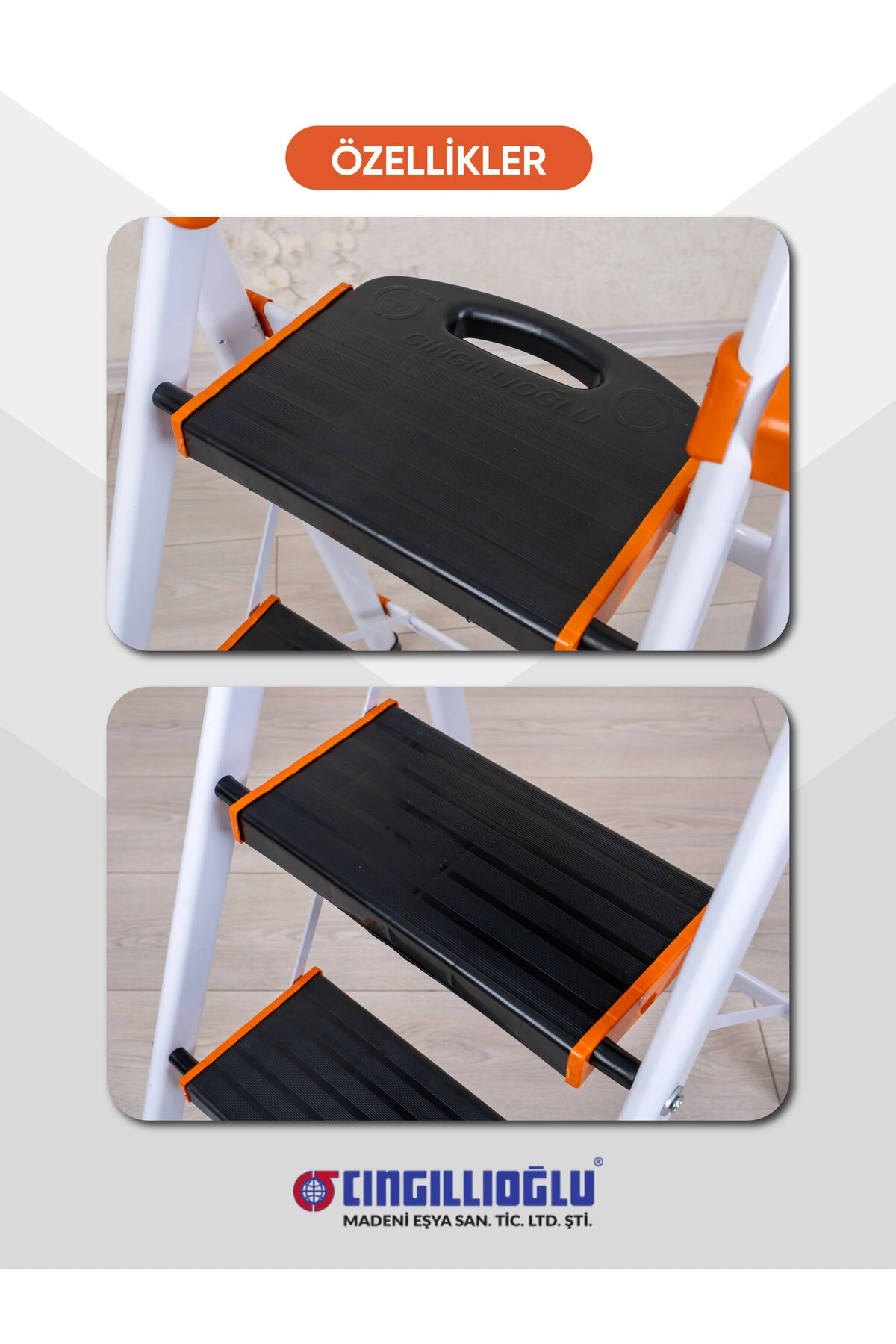 Ca-155a 5 Basamak Merdiven