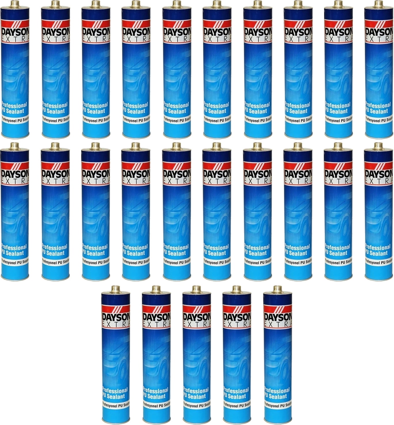 Extra Poliüratan Silikon Mastik (Siyah) 280 Ml 25 Adet