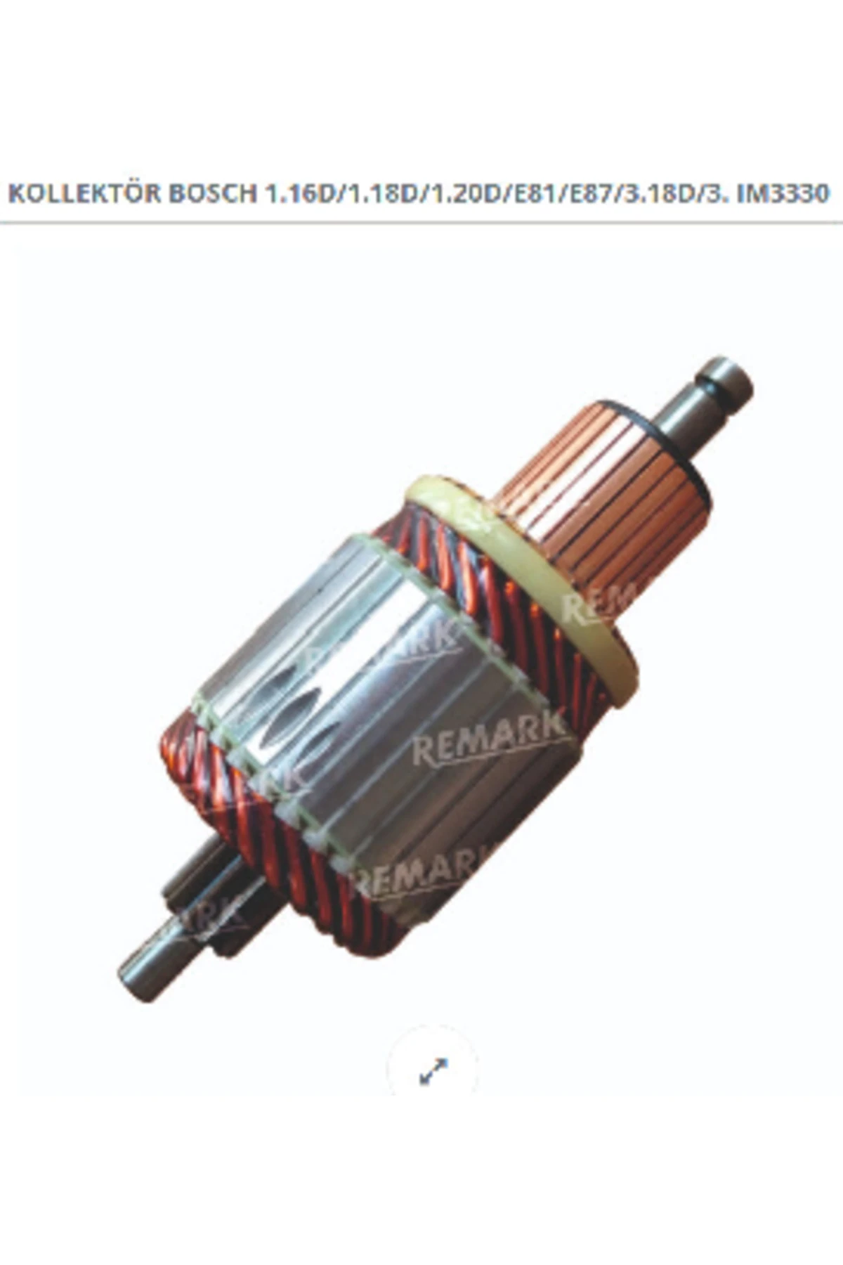 MARŞ KOLLEKTÖRÜ BOSCH 1.16D/1.18D/1.20D/E81/E87/3.18D/3.20D/E90/E92 - -IM3330