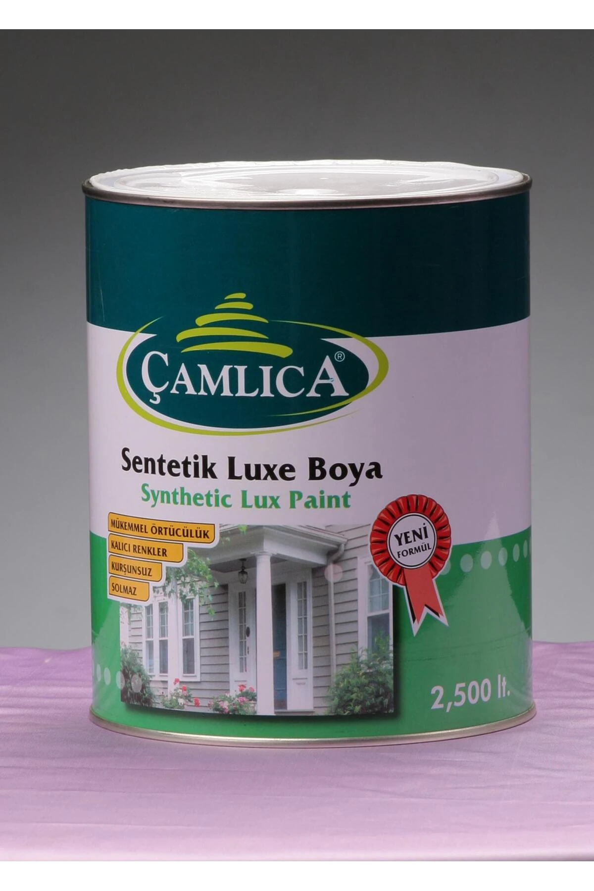 SENTETİK YAĞLI BOYA AHŞAP VE METAL BOYASI BEYAZ 1KG