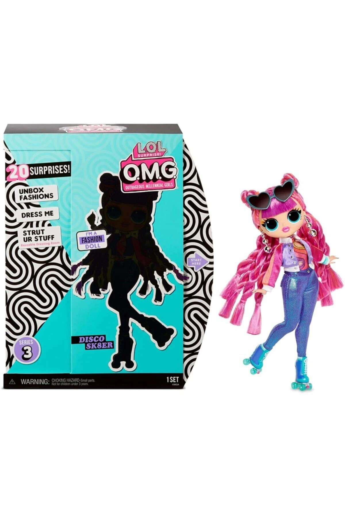 Llue1000 Lol Omg Chıllax Çok Gizli Bebekl/ L.o.l. O.m.g./+5 Yaş