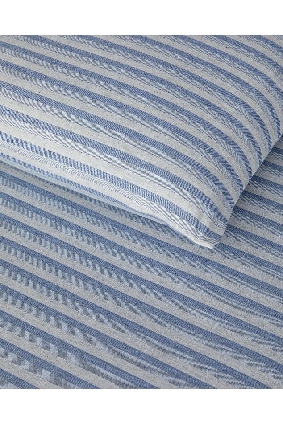 Elite Lines İpliği Boyalı Çift Kişilik Nevresim Takımı 200x220 cm Lacivert