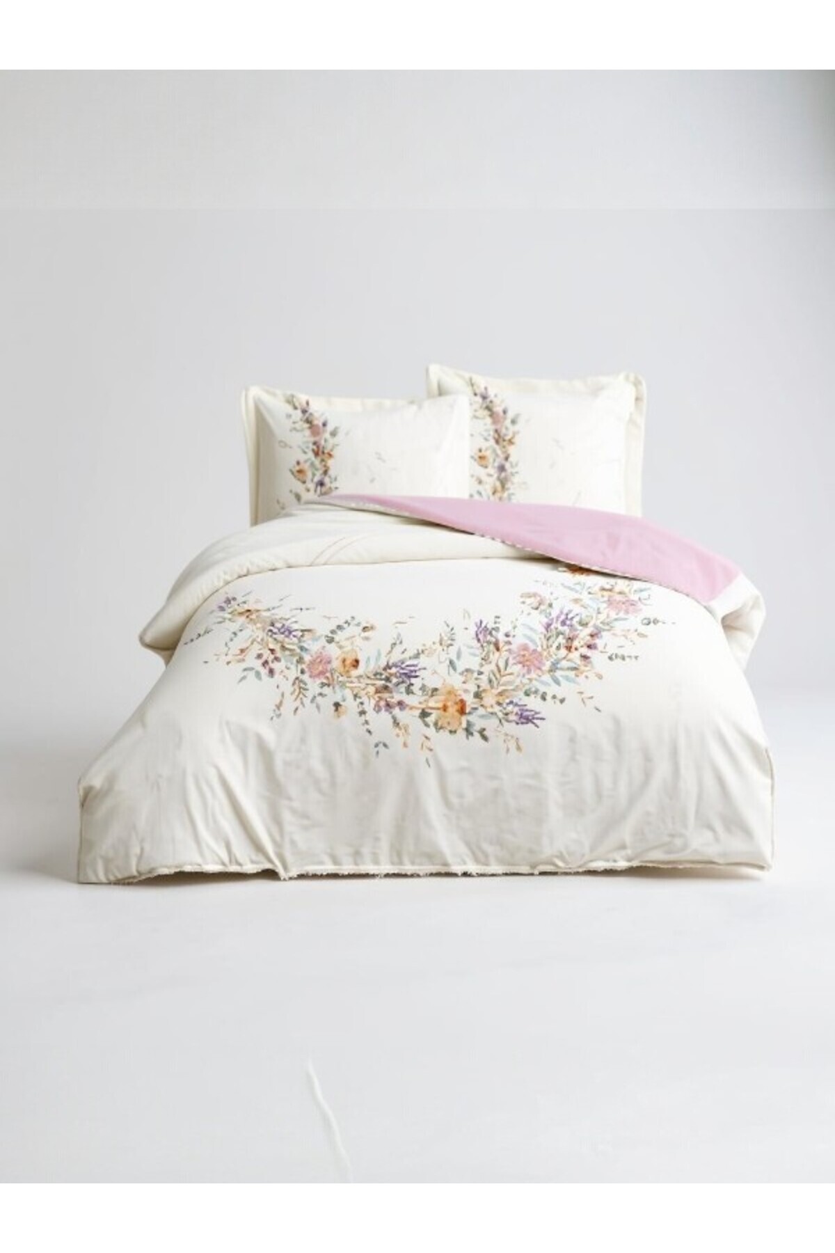 Ranforce Lavender Çift Kişilik Nevresim Takımı