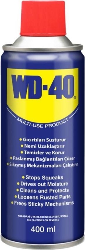WD40 Pas Sökücü Yağlayıcı Koruyucu Sprey 400ML.