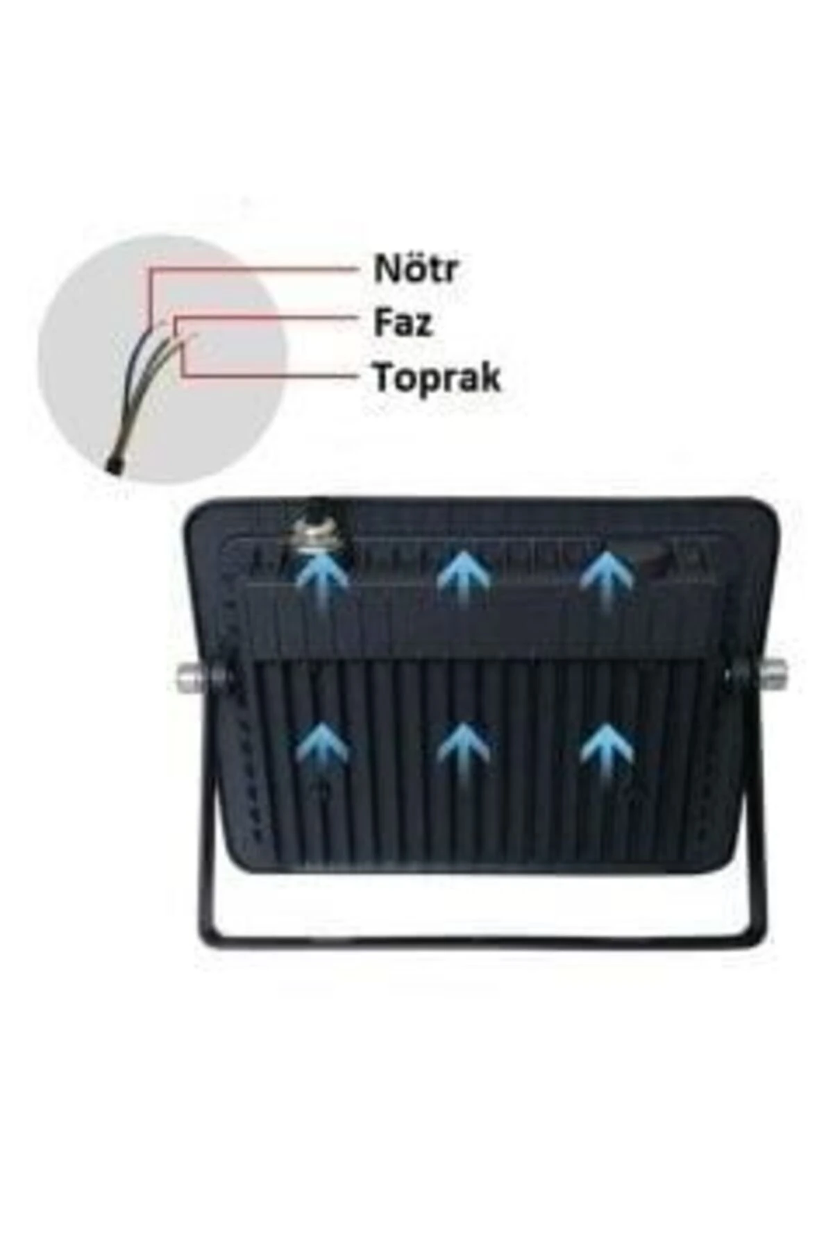 CT-4665 400 WATT PLATINUM SMD LED PROJEKTÖR BEYAZ