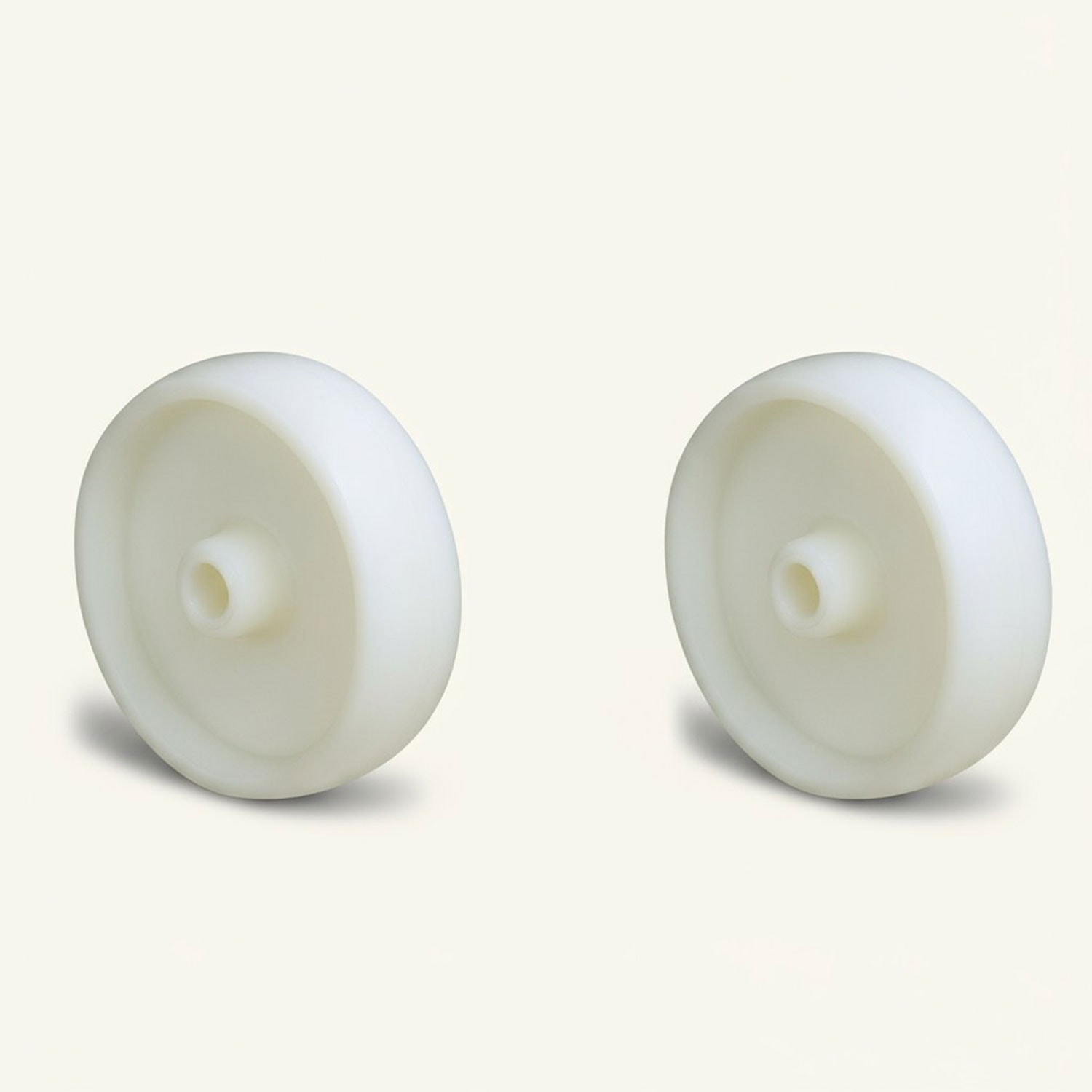 Poliamid Yedek Beyaz Teker 2’li Set 100X35 mm Dayanıklı Endüstriyel Sanayi Tipi Tekerlek