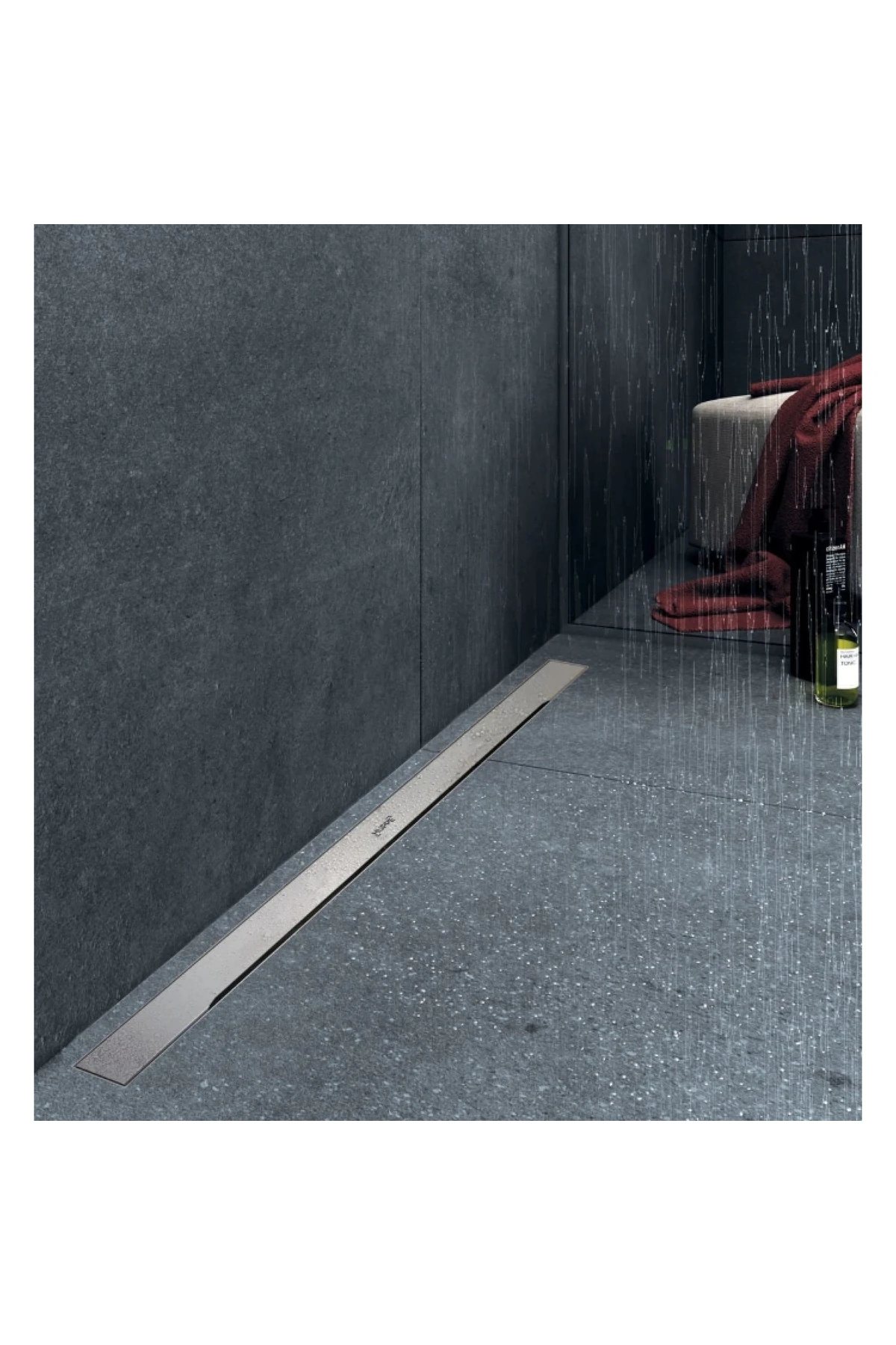 Galata A Duş Kanalı Yandan Çıkışlı, 60cm, Parlak Altın, 47H00210000PA014