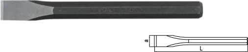Izeltaş 5510 23 0150 150MM Tesviyeci Düz Keski