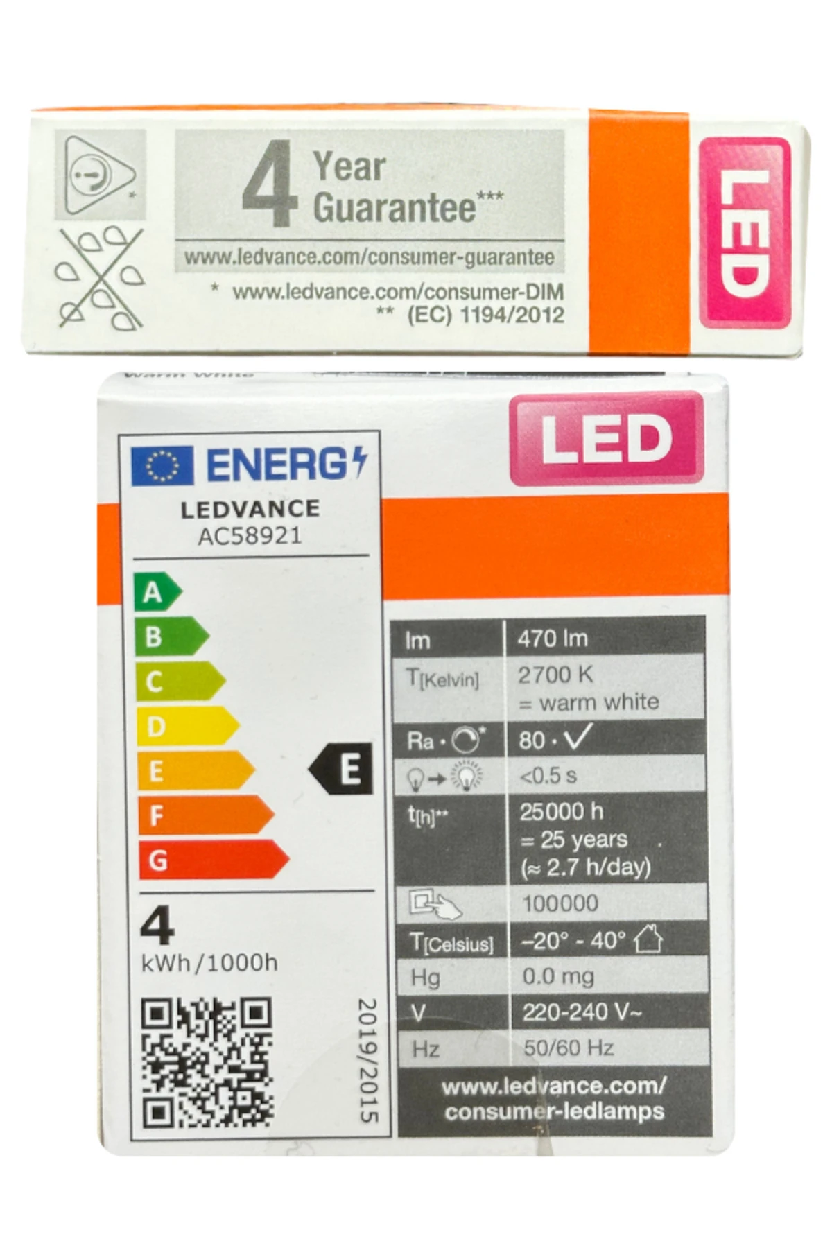 4W (40W) 2700K (Sarı Işık) G9 Duylu Dim Edilebilir Led Kapsül Ampul (3 Adet)