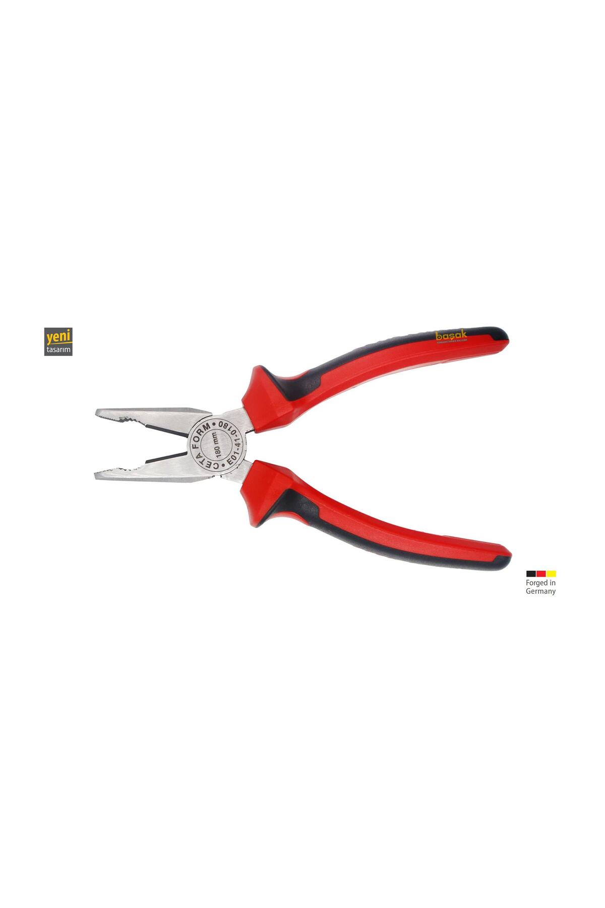 180 Mm Kombine Pense Polisajlı-duotec Sap E01-41-0180