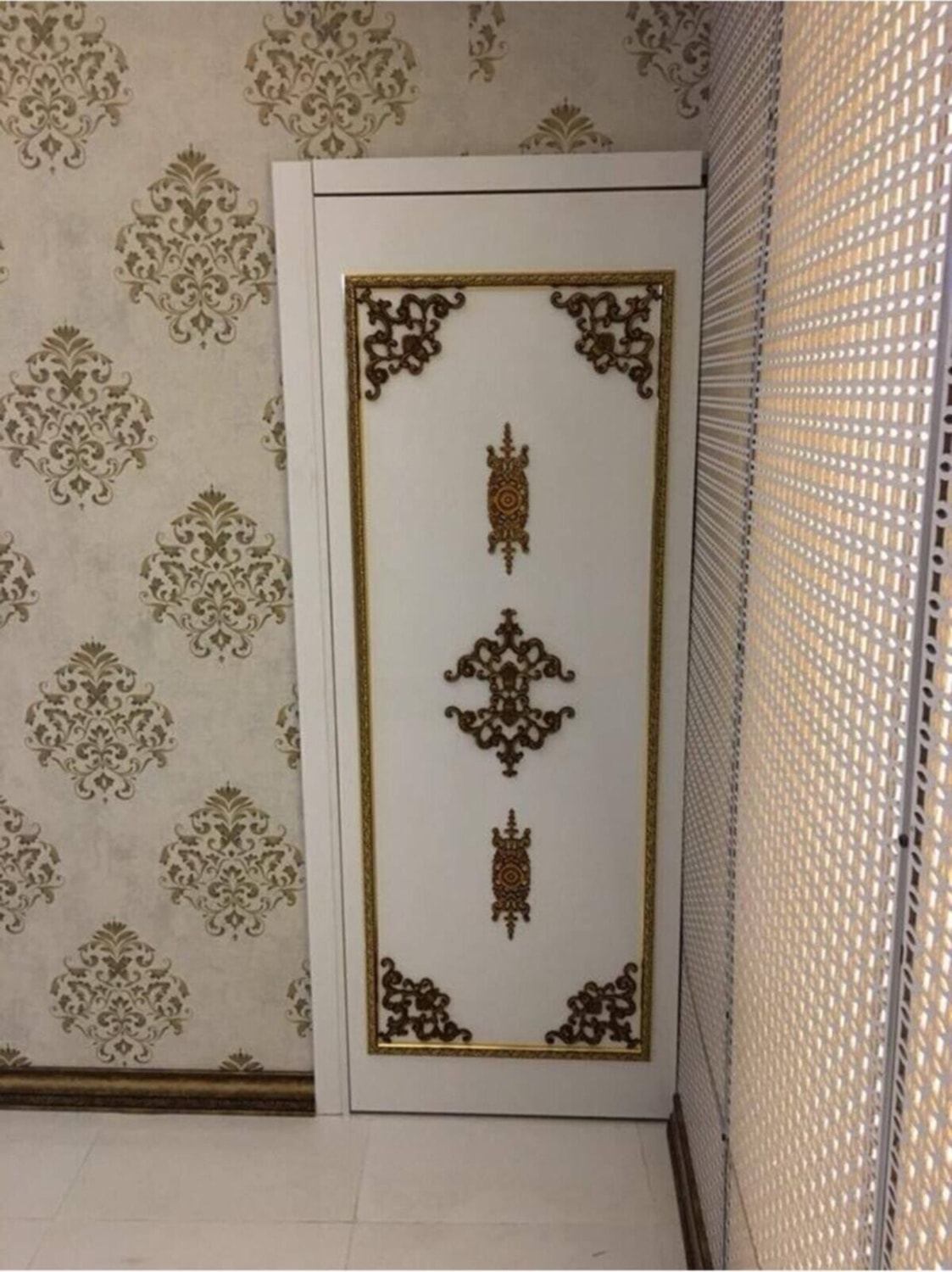 Boyanabilir Çıta Motifi 8,5X30 Cm, Şık ve Çok Amaçlı Dekoratif Detay