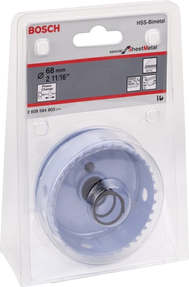 BOSCH Special Serisi Metal ve Inox Malzemeler Için Delik Açma Testeresi 68 mm