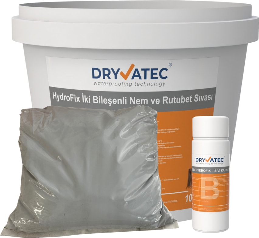 Hydrofix – 2 Bileşenli Nem ve Rutubet Sıvası (10 kg Set)