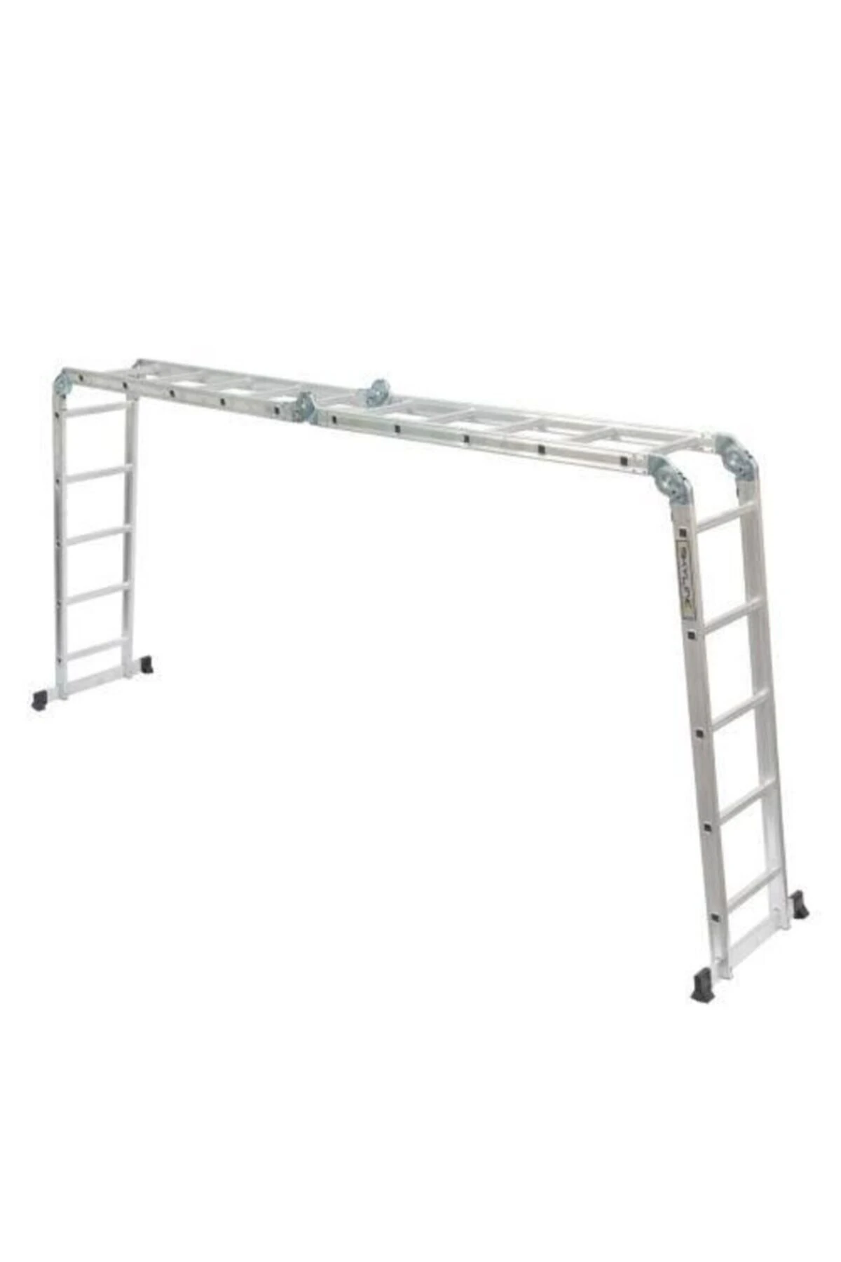 20 Basamak Akrobat Merdiven 580 Cm Katlanır Çok Amaçlı Alüminyum Merdiven