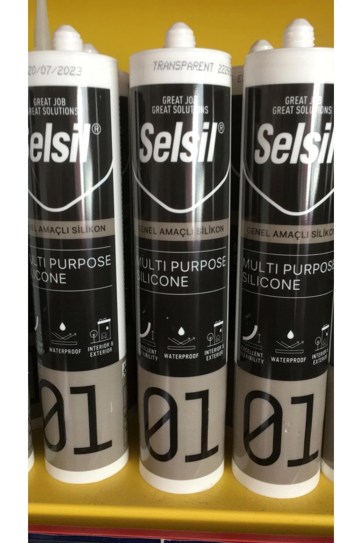 Genel Amaçlı Şeffaf Silikon