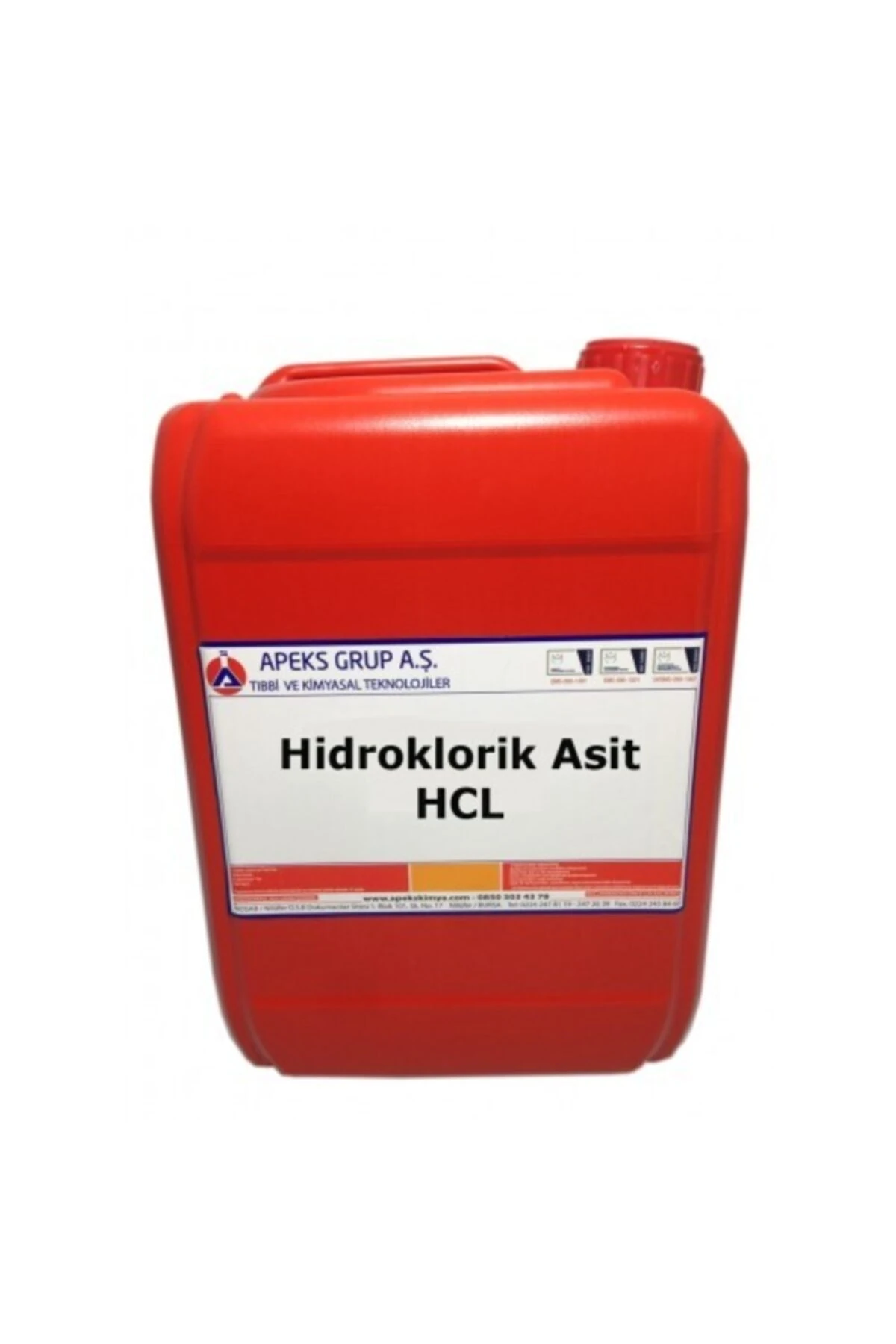 Hidroklorik Asit - Hcl % 30-32 - 10 kg