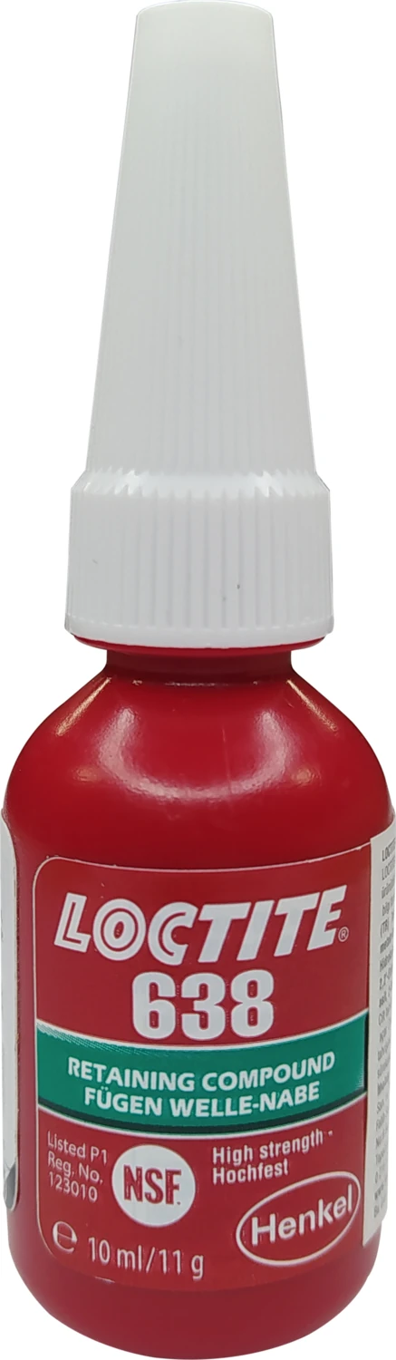 638 10 ml Sıkı Geçme Ürünü Yüksek Mukavemetli Hızlı Kürlenme