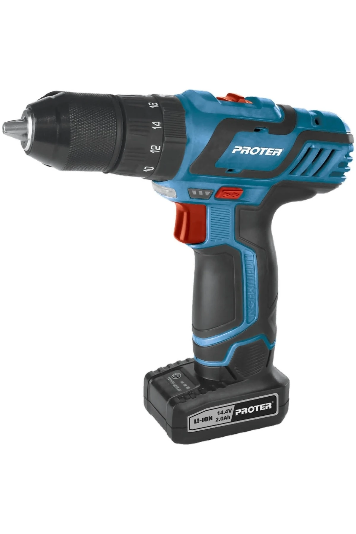 2 Yıl Pst 614 Ld14.4v2ah Lion Şarjlı Darbl Matkap Anahtarsız Yok 14.4 Volt Darbeli 14 Watt Kablosuz