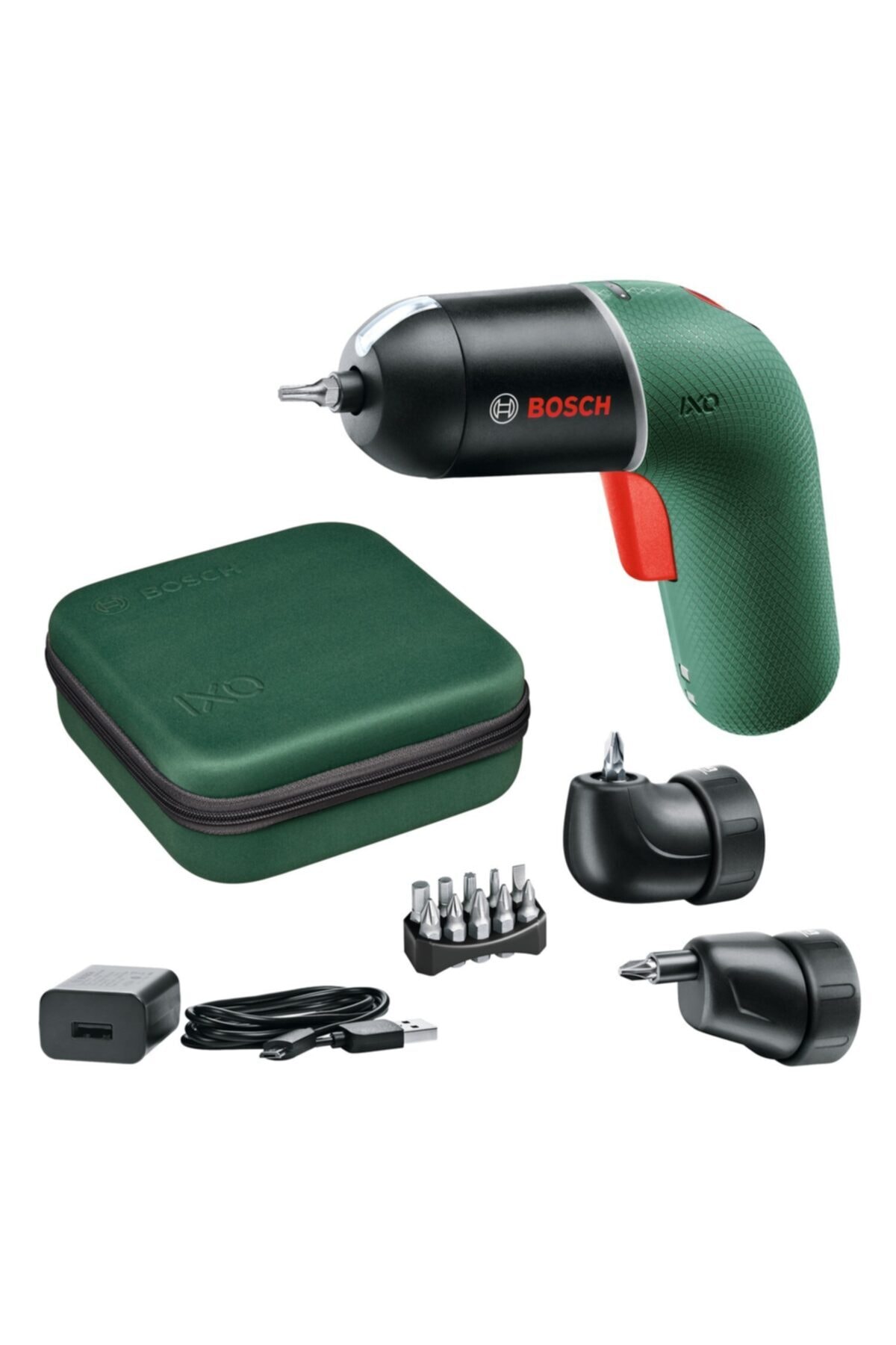 Ixo 6 Li-ıon Akülü Vidalama Makinesi Set (köşe+eksantrik Adaptör) - 06039c7102