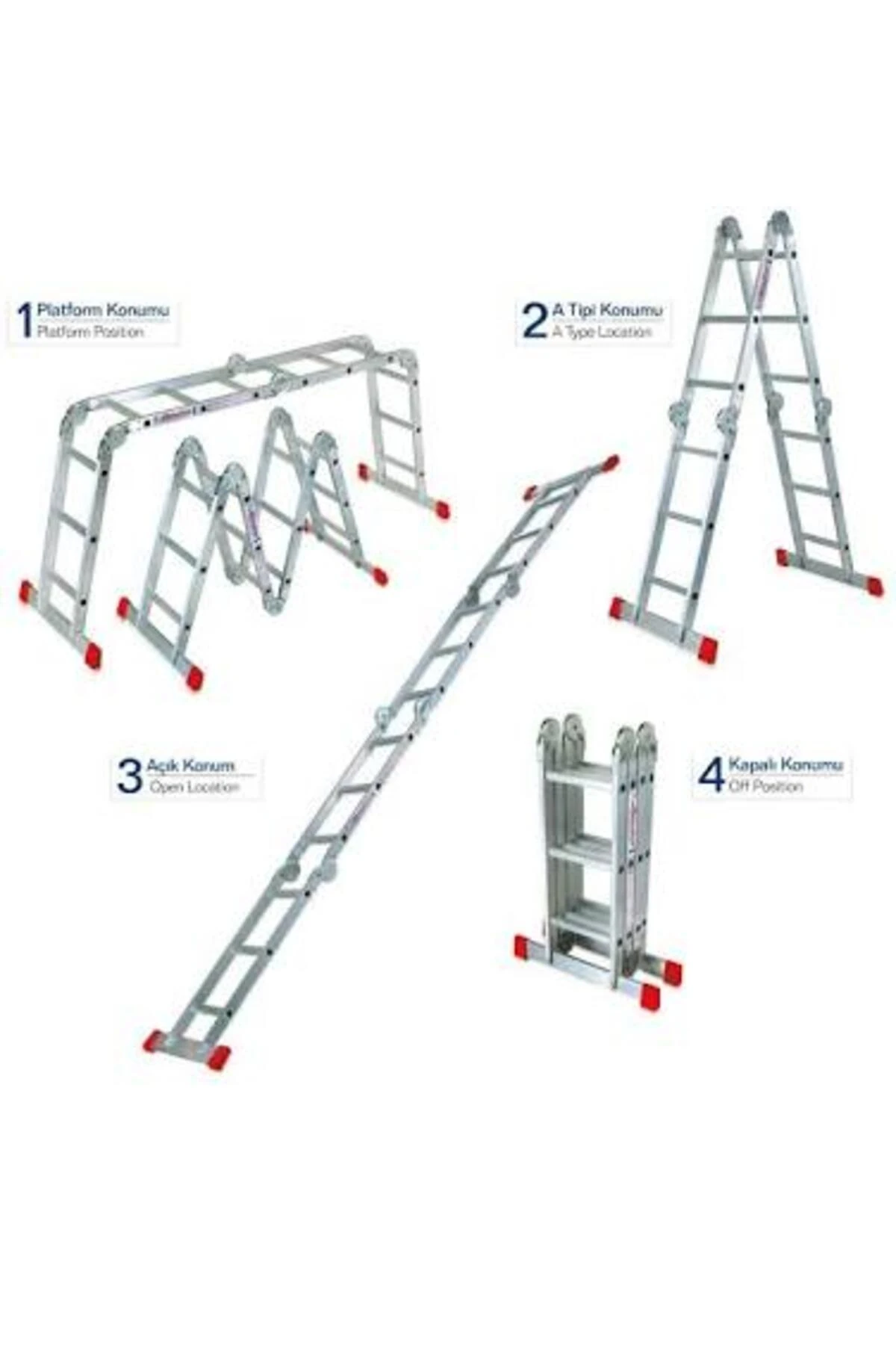 Akrobat Merdiven Katlanır Merdiven 470 Cm Akrobat