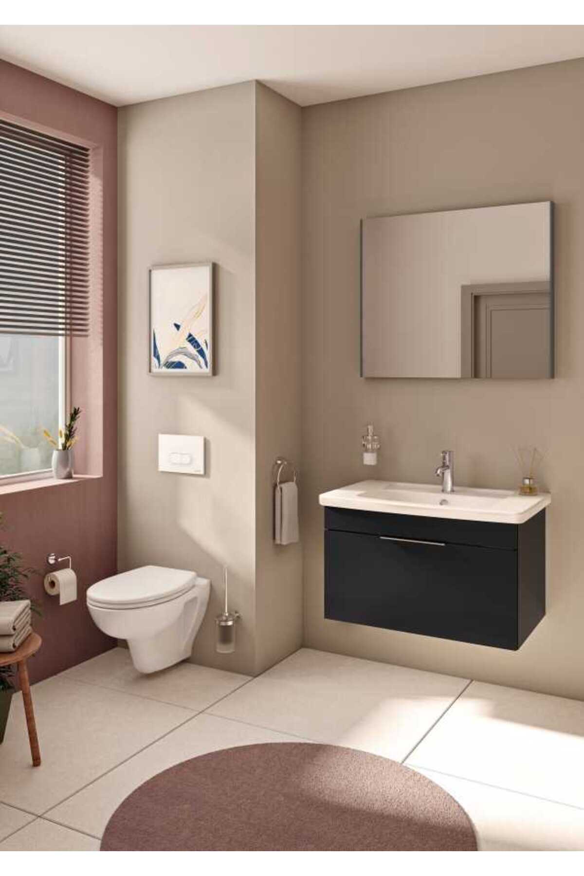 Asma Klozet, S20 Round SmoothFlush, 52 cm, 7644L003-0850