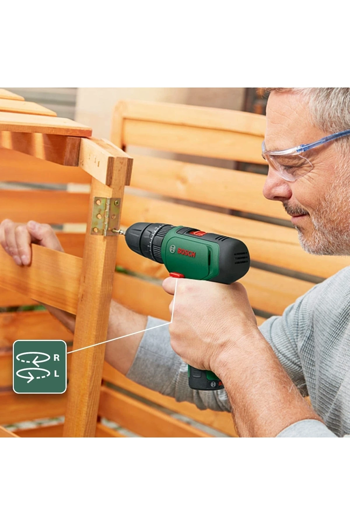 Darbeli Matkap Şarjlı Matkap Akülü Matkap Vidalama + 15 Parça Matkap Ucu Seti