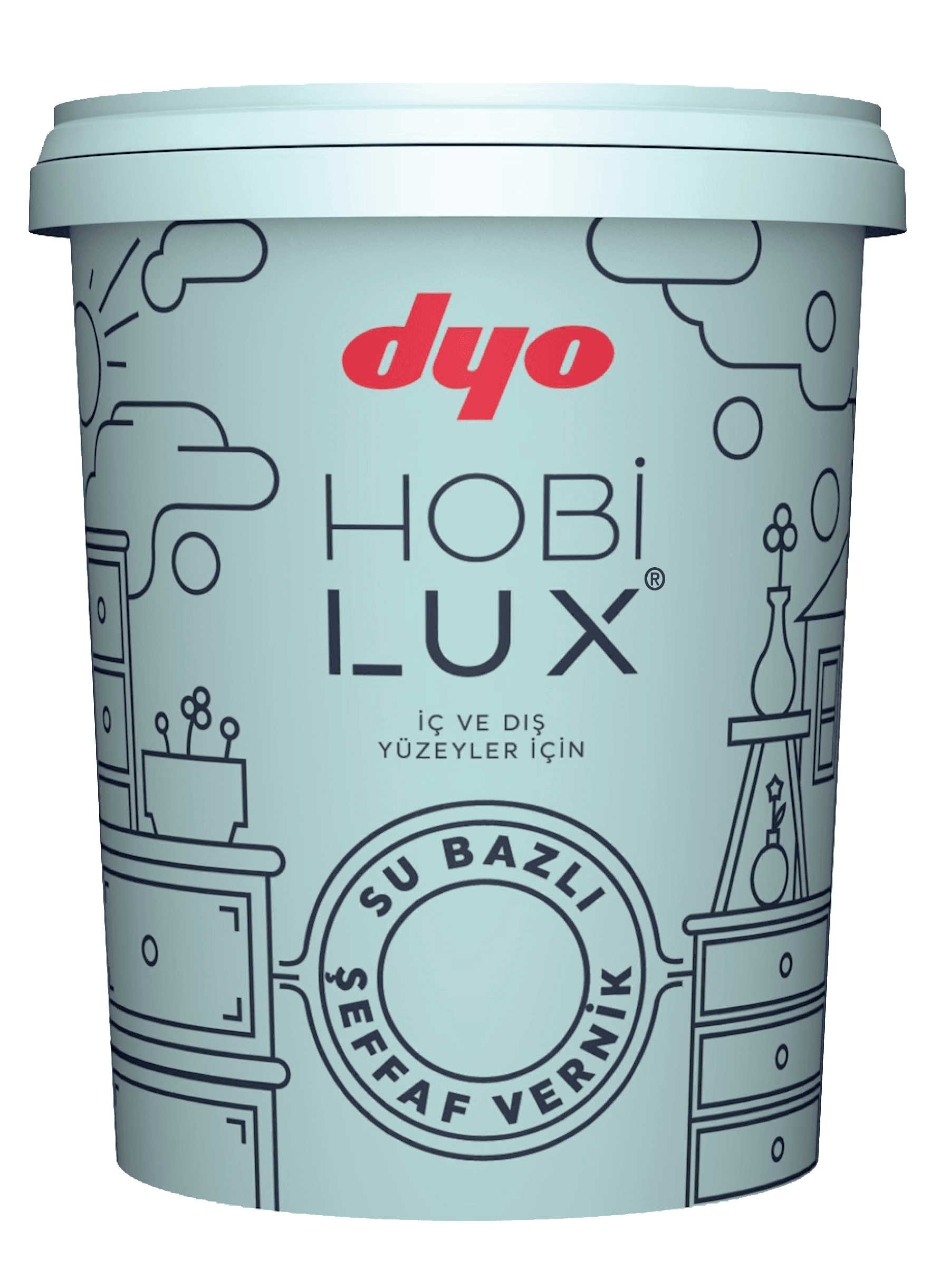 DYO HOBİLUX VERNİK MAT  0,4L