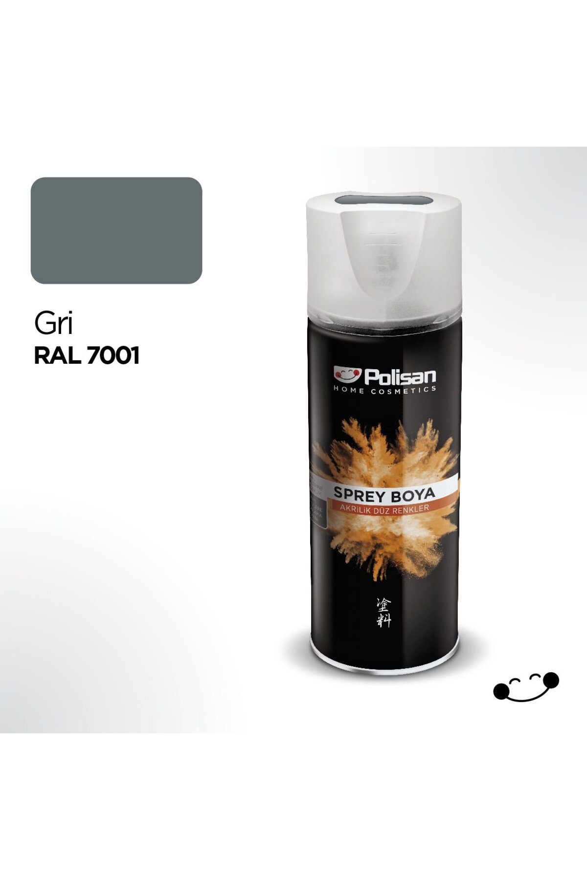 Gri Sprey Boya 400 ml (6 Adet )