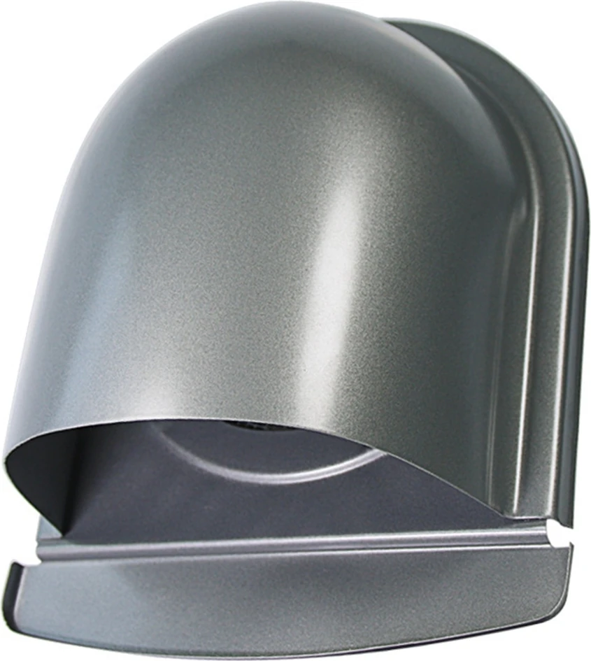 Humble 4 Inç 100MM Su Geçirmez Paslanmaz Çelik Havalandırma Havalandırma Davlumbaz Duvar Hava Çıkış Kapağı Için Korozyon Önleyici Egzoz Çıkarıcı, B (Yurt Dışından)