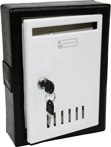 Plastik Siyah Posta Kutusu (5324)