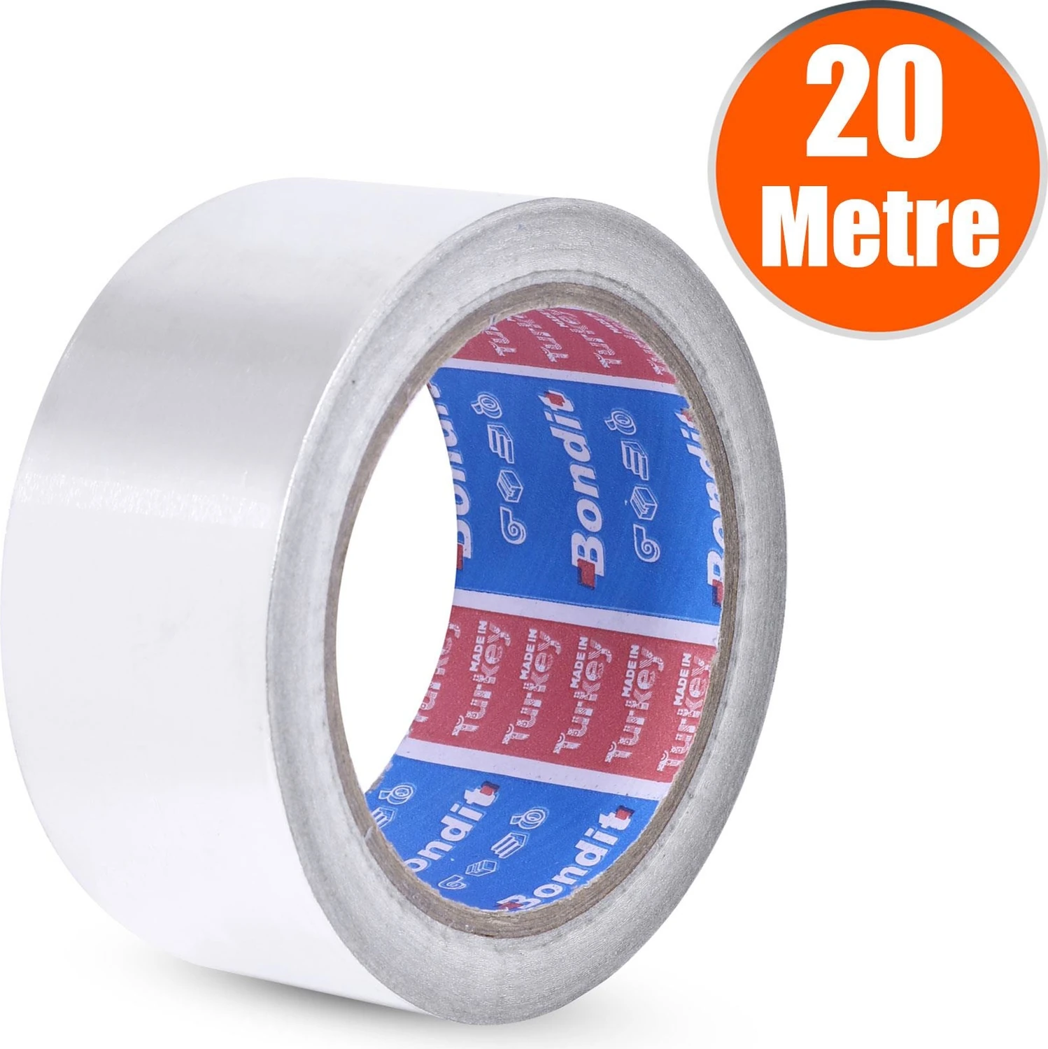 Alüminyum Folyo Bant Yanmaz 45 Mm X 20 Metre