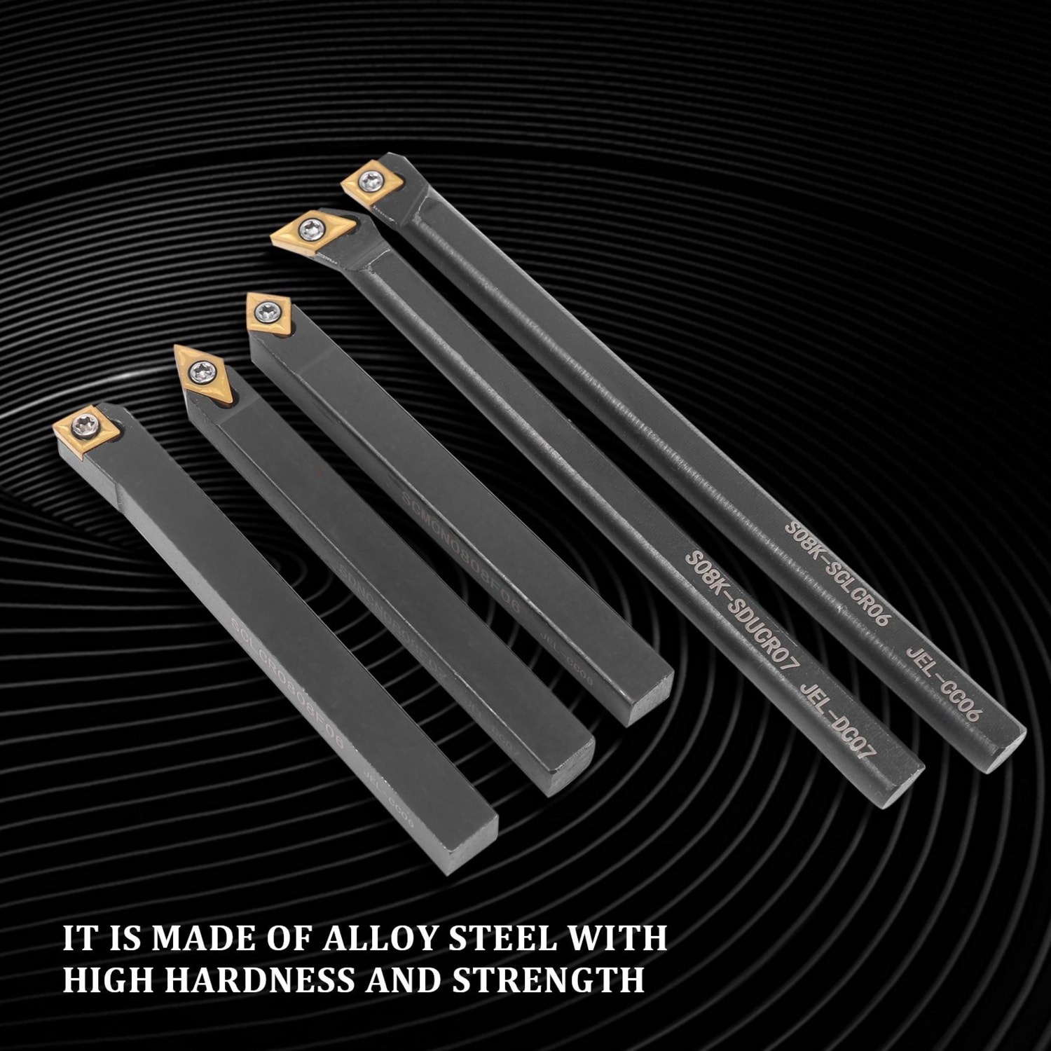 8mm Shank Endekslenebilir Torna Torna Takım Tutucu CCMT060204 DCMT070204 Cnc Makinesi Için Karbür Uçlar ile (Yurt Dışından)