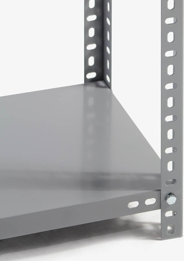 Galvanizraf® 3 Katlı 3 Lü Bitişik Galvaniz Çelik Raf Arşiv Rafı Depo Rafı Kiler Rafı 31X93X100
