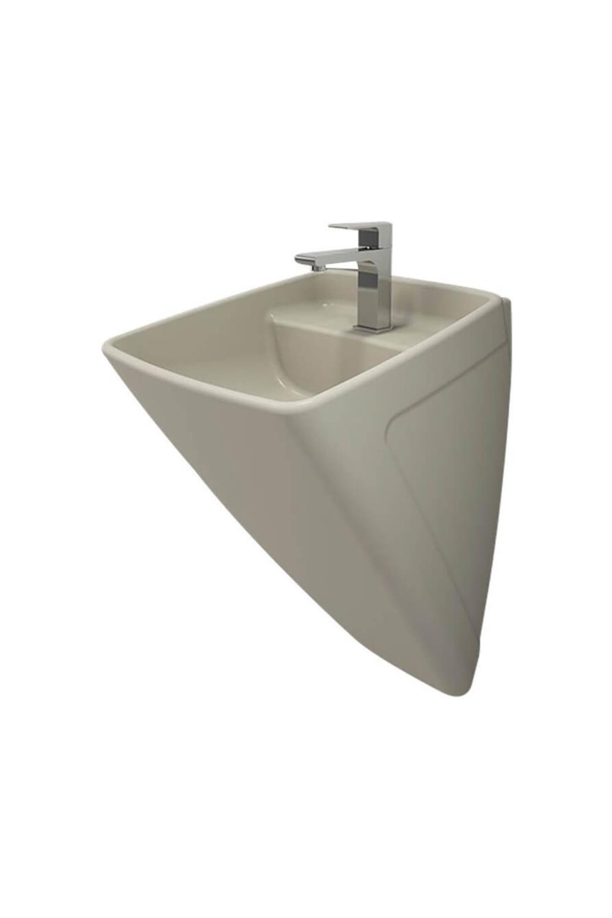 Firenze Asma Monoblok Lavabo, 48 Cm, Mat Yasemin 1082-007-0126