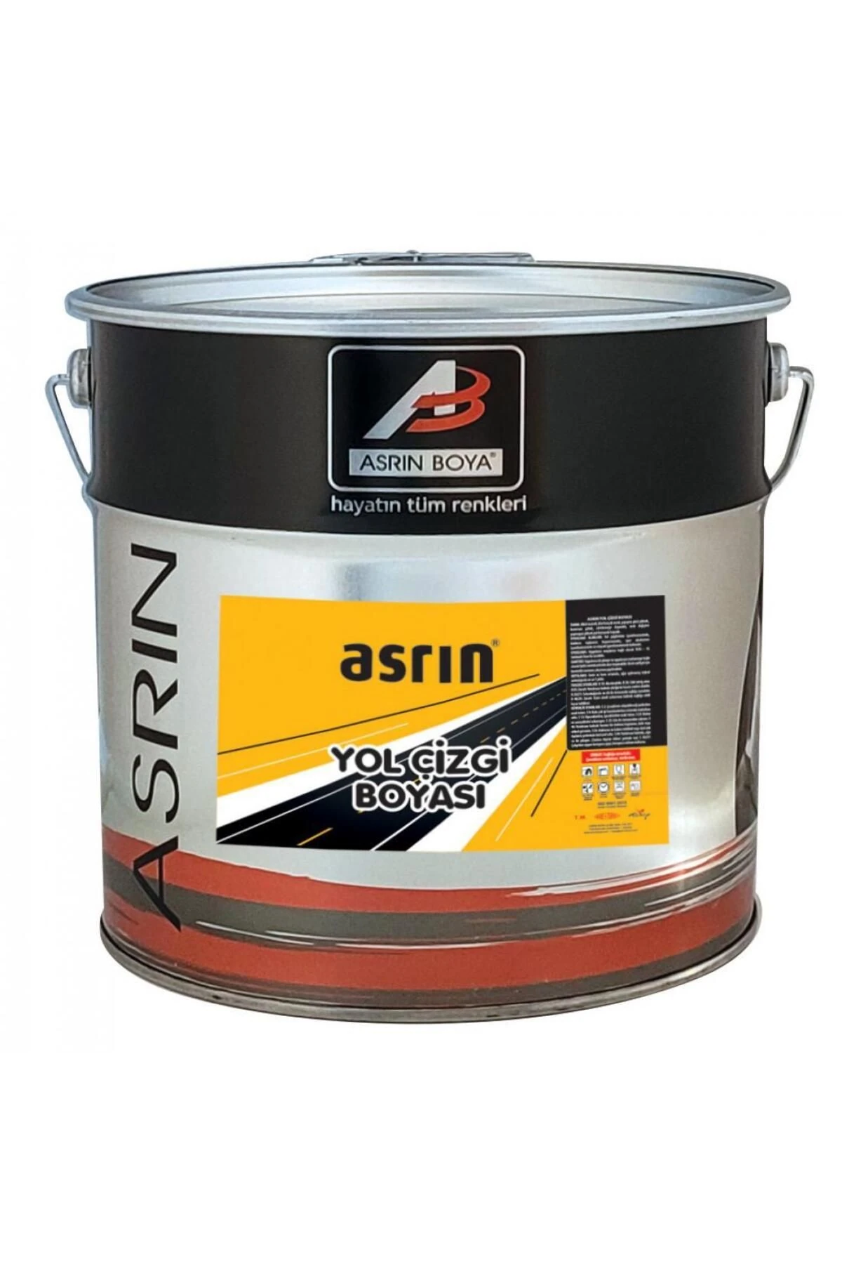 Asrın Yol Çizgi Boyası Sarı 3Kg.